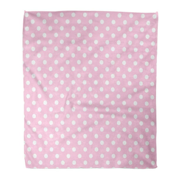 Cozy Plush for Indoor and Outdoor Use Ambesonne Bows Soft Flannel Fleece Throw Blanket 50 x 60 Pale Pink Fuchsia Cartoon Form Illustrations of Ribbon Like with Dots Repeating 